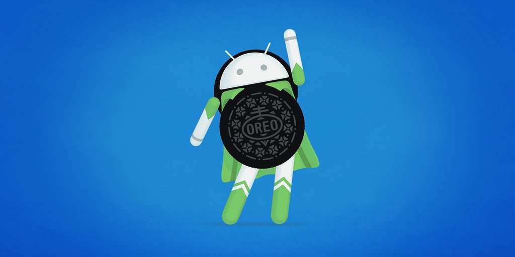 Android 8.0 oreo panáčik
