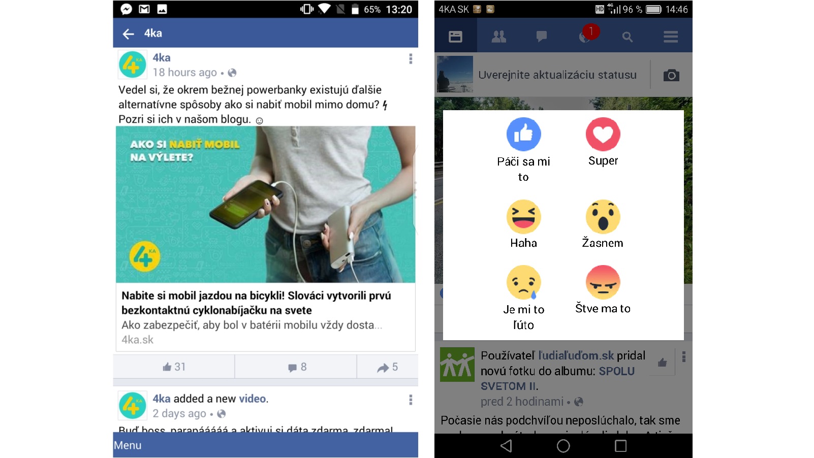 Aplikácia Facebook Lite pre Android šetrí batériu, pamäťaj dáta mobilu