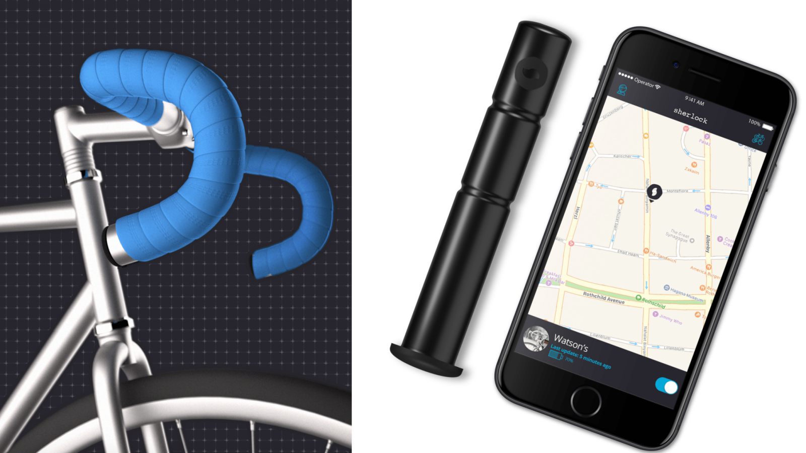GPS lokátor pre bicykel
