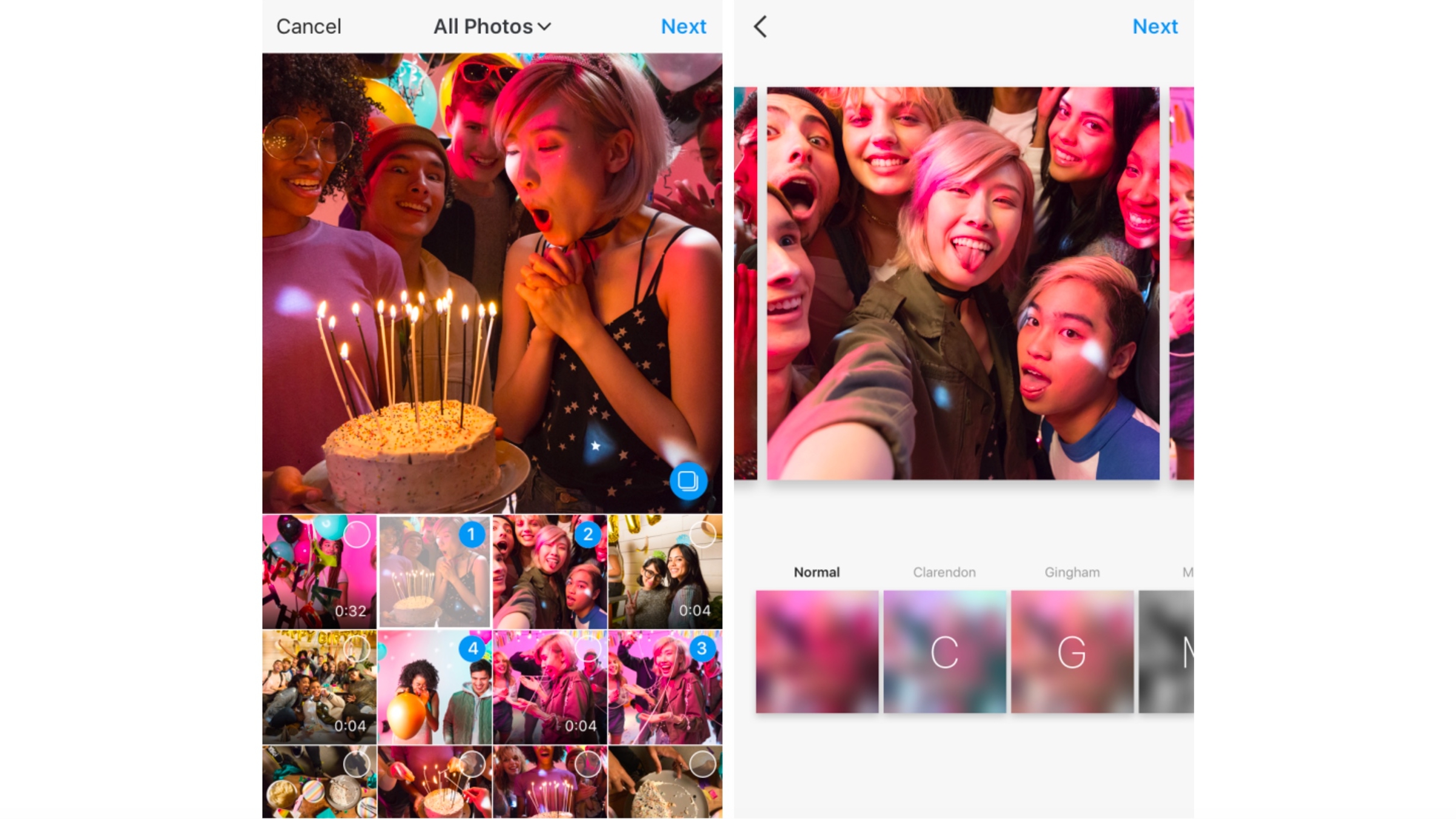 Instagram novinka umožnuje pridať až 10 obrázkov alebo videí do jedného postu