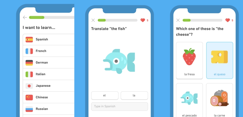 Duolingo učenie angličtiny