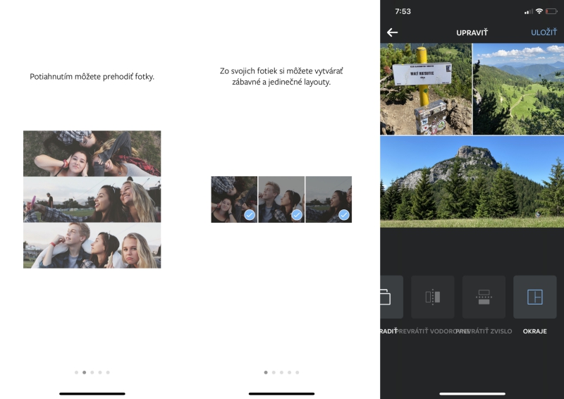 Koláže Instagram Layout