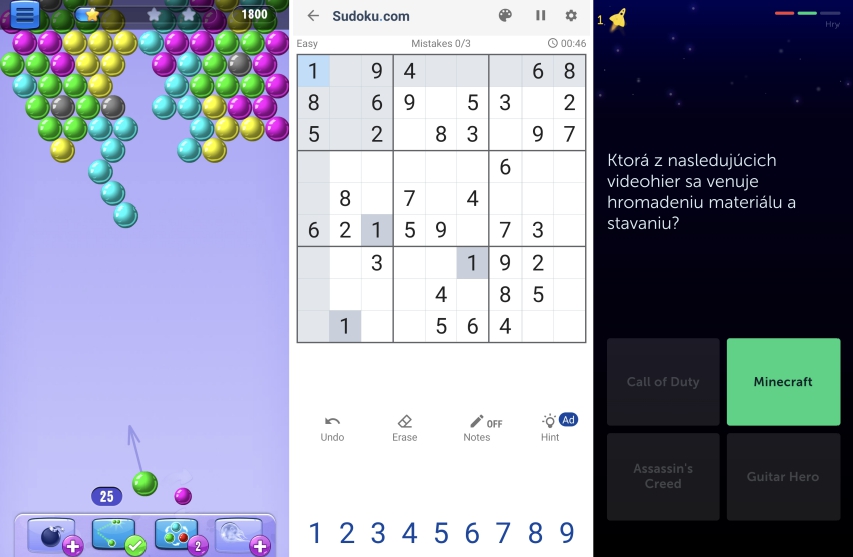 Sudoku na mobile