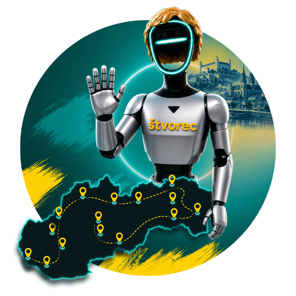 Obrázok Robot Štvorec